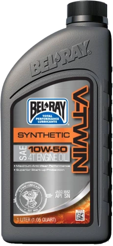 Motorový olej Bel-Ray V-TWIN SYNTHETIC 10W-50 1 l