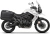 Kompletná sada bočných čiernych hliníkových kufrov SHAD TERRA BLACK 36L/47L, vrátane montážnej sady SHAD TRIUMPH Tiger 800