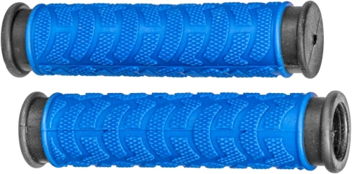 Gripy MTB, OXFORD (modré/čierne, dvojkomponentné, dĺžka 127 mm, 1 pár)