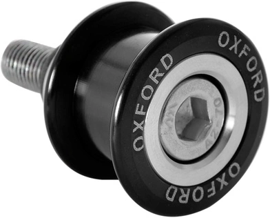 Rolny - adaptéry kyvnej vidlice pre osadenie zadného podstavca, OXFORD - Anglicko (skrutka M8, alu zliatina, protočné prevedenie, čierne) - M007-974