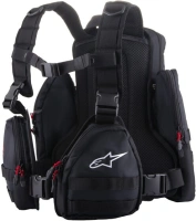 Batoh TECHDURA TACTICAL, ALPINESTARS (černá/bílá, celkový objem až 9 l) 2024 (1)