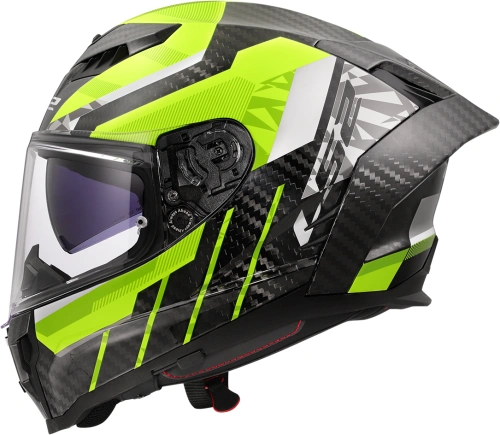 LS2 FF807 DRAGON TRAX H-VIS YELLOW