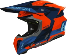 Přilba TWIST 3 Fancy, AIROH (oranžová fluo-modrá lesklá) 2026 Přilba TWIST 3 Fancy, AIROH (oranžová fluo-modrá lesklá) 2026