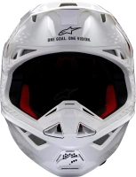 Přilba SUPERTECH S-M10 SOLID, ALPINESTARS (bílá) (5)