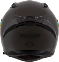 Přilba Aero Super Solid, CASSIDA (černý chrom/černá) 2025 (6)
