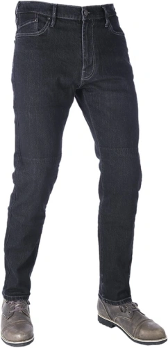 SKRÁTENÉ nohavice Original Approved Jeans Slim fit, OXFORD, pánske (čierna, veľ. 40)