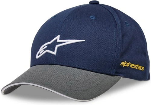 Kšiltovka ROSTRUM HAT, ALPINESTARS (modrá/šedá)