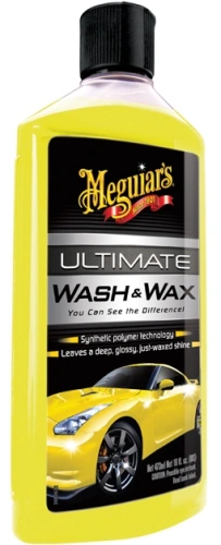 Meguiars Ultimate Wash & Wax - autošampón s carnauba voskom a syntetickými polymérmi 473 ml