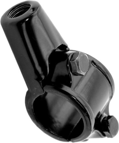 Adaptér spätného zrkadla M10 / 1,25 ľavý závit (22,2 mm priemer) (čierny) M008-250
