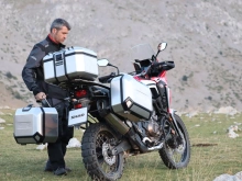 Kompletní sada hliníkových kufrů SHAD TERRA, 55L topcase 36L/47L boční kufry, včetně montážní sady a plotny SHAD Benelli TRK 502 X 2022 - (25)