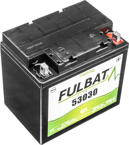 Batéria 12V, 53030 GEL (F60-N30L-A) 30Ah, 300A, bezúdržbová GEL technológia 186x130x171 FULBAT (aktivovaná vo výrobe) M310-202