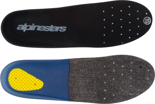 Náhradné vložky pre topánky TECH 10, ALPINESTARS - sivé / modré / žlté, pár