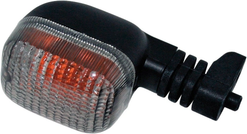 Blinkr DUC Style - čierna, tónované sklíčko "E" homolgovaný 12V 10W pravá predná / ľavá zadná (1ks)