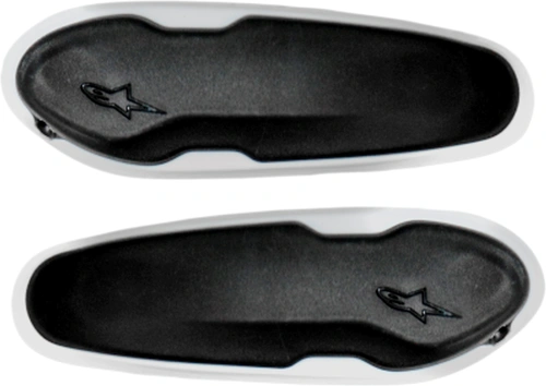 Slidery špičky pre topánky SMX PLUS, ALPINESTARS - Taliansko (čierne / biele, plast, pár)