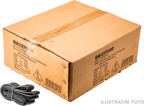 Cyklo duša 700 x 35/38C, auto ventilček, OXFORD (obchodné balenie 50 ks)