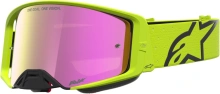 Brýle SUPERTECH VESTA, ALPINESTARS (žlutá fluo/černá, zrcadlové červené plexi) 2027