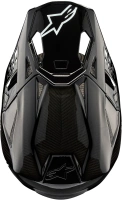 Přilba SUPERTECH S-M10 SOLID FIM verze, ALPINESTARS (lesklý karbon) 2026 (6)