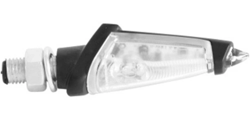 Smerovky LED Strunk "E" - čierna (pár) mont. závit M8