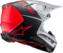 Přilba SUPERTECH S-M10 FLOOD, ALPINESTARS (stříbrná/černá/oranžová fluo, vel. L) (3)
