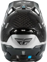 Přilba FORMULA S CARBON BYTE, FLY RACING - USA (/carbon/šedá/stříbrná) (2)