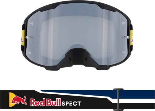 Brýle STRIVE, RedBull Spect (černé mátné, plexi stříbrné zrcadlové)