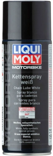 LIQUI MOLY biely tuk na reťaze motocyklov v spreji 400 ml