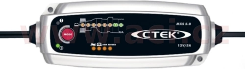 Nabíjačka CTEK MXS 5.0 NEW 12V, 0.8 / 5A s teplotným čidlom