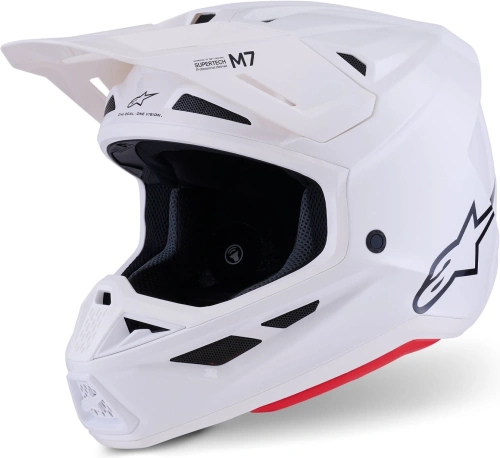 Přilba SM7 SOLID, ALPINESTARS (bílá) 2026
