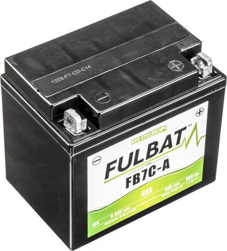 Batéria 12V, FB7C-A GEL, 8Ah, 85A, bezúdržbová GEL technológia 129x89x114 FULBAT (aktivovaná vo výrobe) M310-209