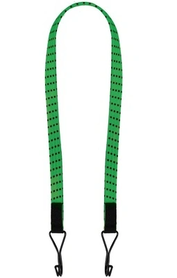 Gumicuk Twin Wire "pavúk" plochý dĺžka / šírka popruhu 900/16 mm sa zakončeniami pomocou drôtových hákov, OXFORD (zelený)