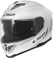 LS2 FF818 Storm III Solid Gloss White (1)