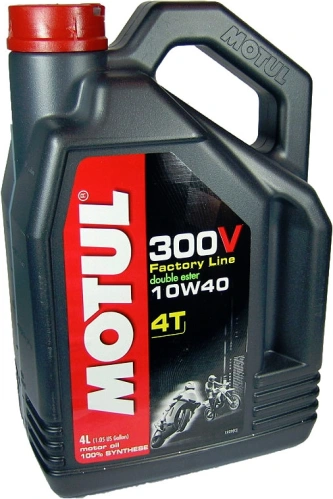 Motorový olej Motul 300V 4T Factory Line 10W40 4l