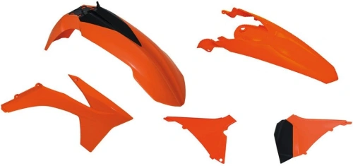Sada plastov KTM, perách (oranžovo-čierna, 5 dielov, vr. Krytov vzduch filtra) M400-325