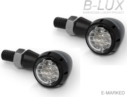 LED smerovky  S-LED B-LUX BARRACUDA, "E" - čierna