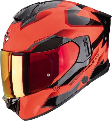 Scorpion Exo-530 Air Clip červená/černá