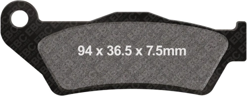 Brzdové destičky EBC MXS181