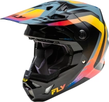 Přilba FORMULA CP, FLY RACING - USA (šedá/černá/duhová) Přilba FORMULA CP, FLY RACING - USA (šedá/černá/duhová)