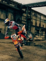Přilba SUPERTECH S-M7 limitovaná edice BEAST COAST, ALPINESTARS (šedá/černá/oranžová) 2026 (12)