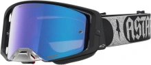 Brýle SUPERTECH ATROX, ALPINESTARS (černá/stříbrná, zrcadlové růžové plexi) 2027
