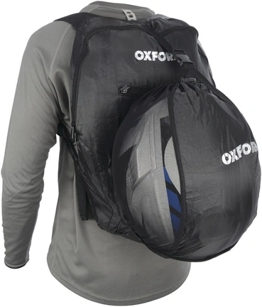 Ochranný batoh na prilbu X Handy Sack, OXFORD - čierny, objem 1,5 l