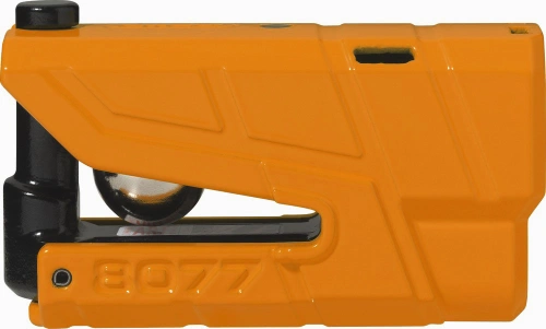 Zámok na kotúč s alarmom Abus Granit Detecto X-Plus 8077 - oranžová