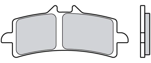 Brzdové destičky BREMBO 07BB37SA