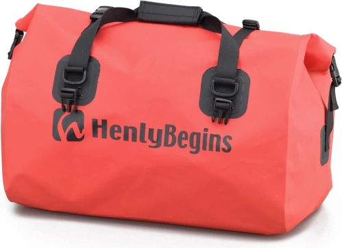 Vodotesná taška na sedadlo spolujazdca objem 60 l, HenlyBegins (červená)