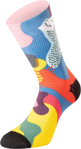 Ponožky FUNKY CAMO 2022, UNDERSHIELD (ružová/modrá/žltá)
