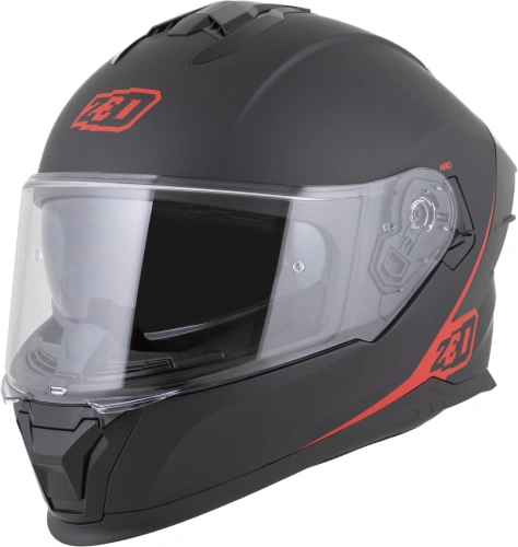 Přilba K40, ZED (černá matná/červená) 2026