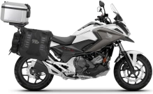 Kompletní sada sedlových brašen SHAD TERRA TR40 a hliníkového 55L topcase, včetně montážní sady SHAD HONDA NC 750 X