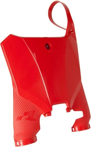 Čelná číslová tabuľka Honda - továrenská, RTECH (červená) M400-1434