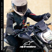 Bunda STELLA GP PLUS 4, ALPINESTARS, dámská (černá/bílá/růžová) (5)