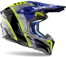 Přilba AVIATOR 3 Hima, AIROH (modrá lesklá) 2025 (2)