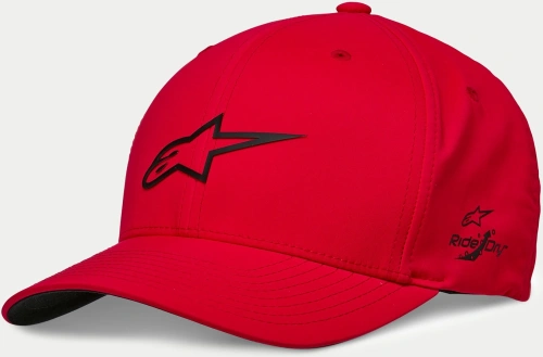 Kšiltovka AGELESS WP TECH HAT, ALPINESTARS (červená/černá)